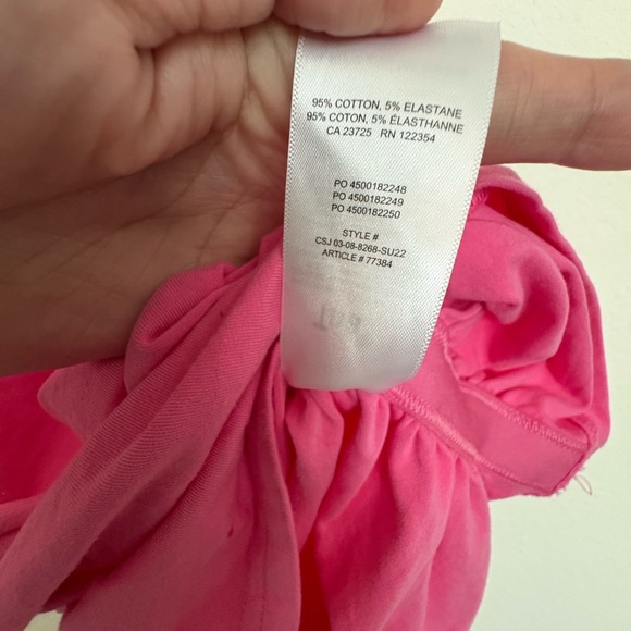 TNA  Ruched Mini Dress chill Malibu cosmo pink nwt size xs - Picture 4 of 8